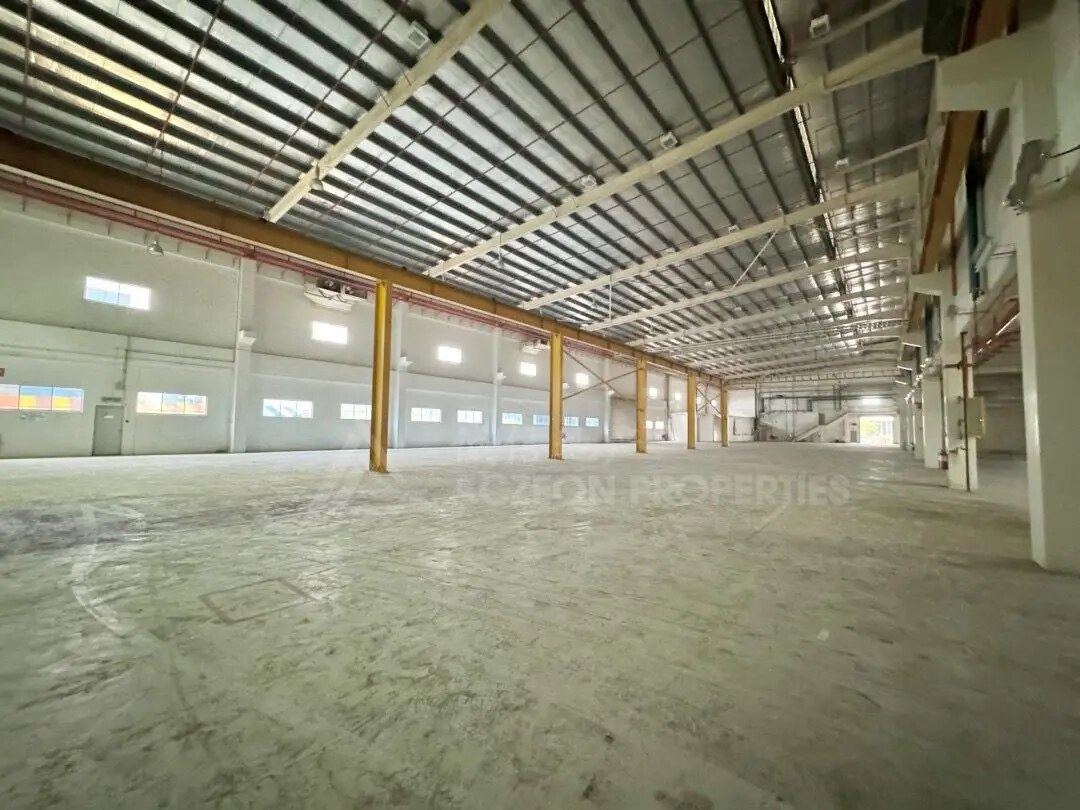 Completed Senai factory interior prepared for manufacturing setup